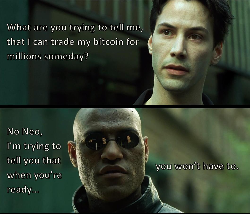 A message from Morpheus